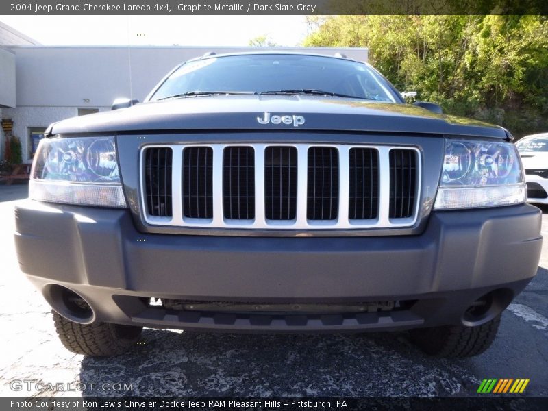 Graphite Metallic / Dark Slate Gray 2004 Jeep Grand Cherokee Laredo 4x4