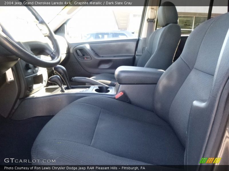 Graphite Metallic / Dark Slate Gray 2004 Jeep Grand Cherokee Laredo 4x4
