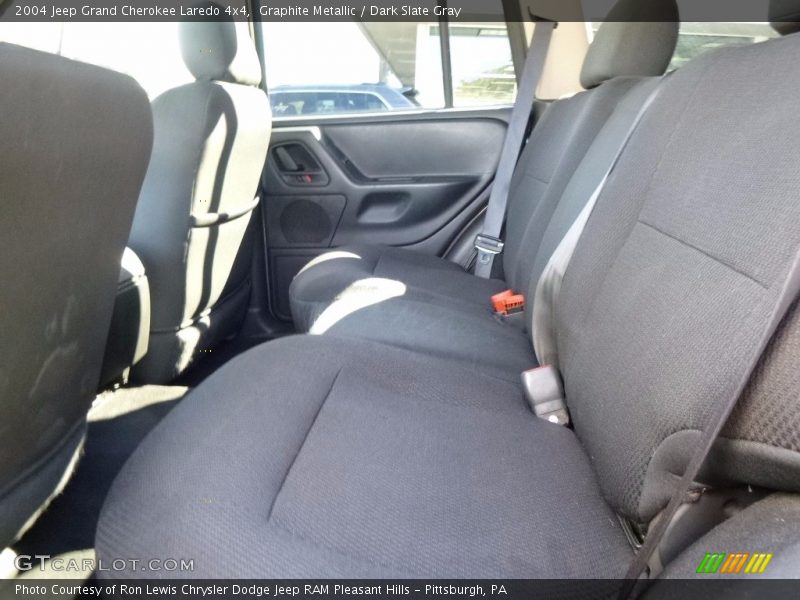 Graphite Metallic / Dark Slate Gray 2004 Jeep Grand Cherokee Laredo 4x4