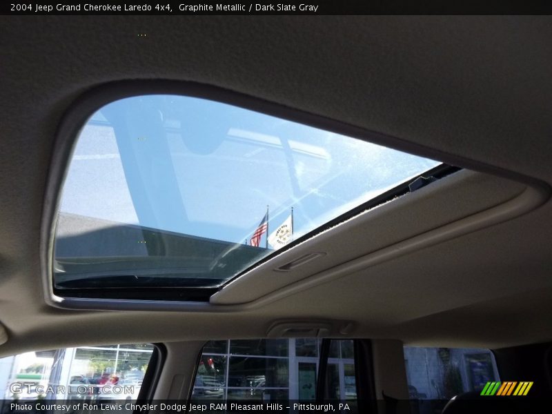 Graphite Metallic / Dark Slate Gray 2004 Jeep Grand Cherokee Laredo 4x4