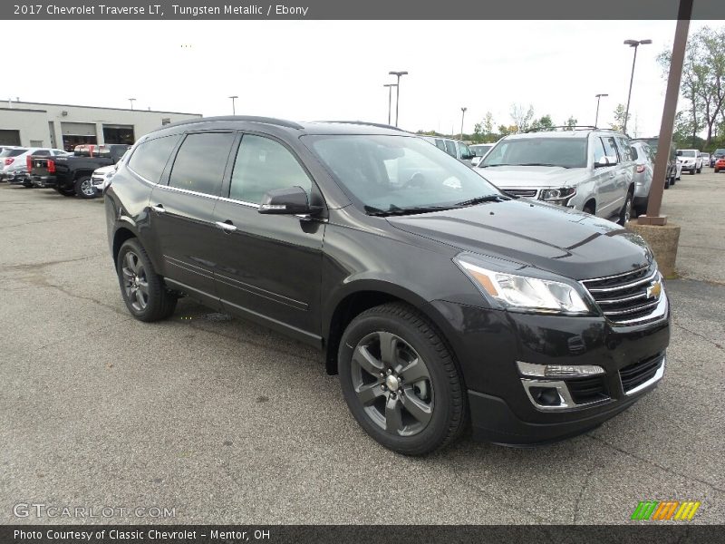 Tungsten Metallic / Ebony 2017 Chevrolet Traverse LT