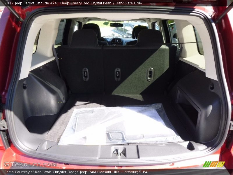 Deep Cherry Red Crystal Pearl / Dark Slate Gray 2017 Jeep Patriot Latitude 4x4