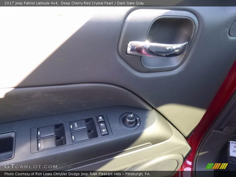 Deep Cherry Red Crystal Pearl / Dark Slate Gray 2017 Jeep Patriot Latitude 4x4