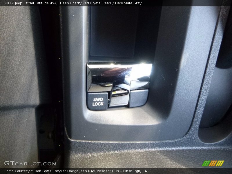 Deep Cherry Red Crystal Pearl / Dark Slate Gray 2017 Jeep Patriot Latitude 4x4
