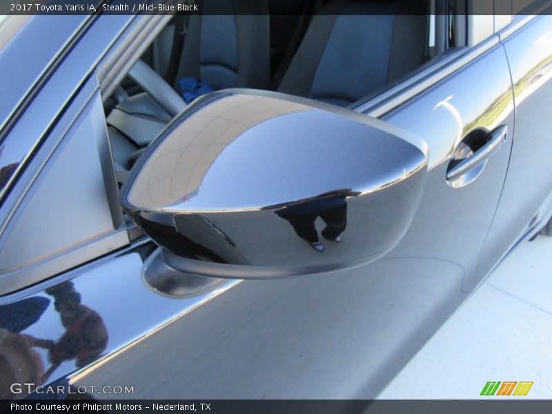 Stealth / Mid-Blue Black 2017 Toyota Yaris iA