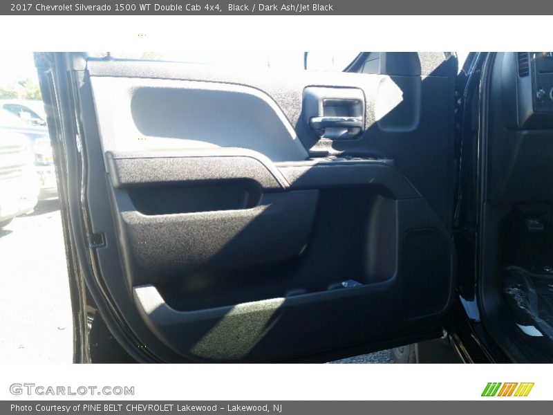 Black / Dark Ash/Jet Black 2017 Chevrolet Silverado 1500 WT Double Cab 4x4