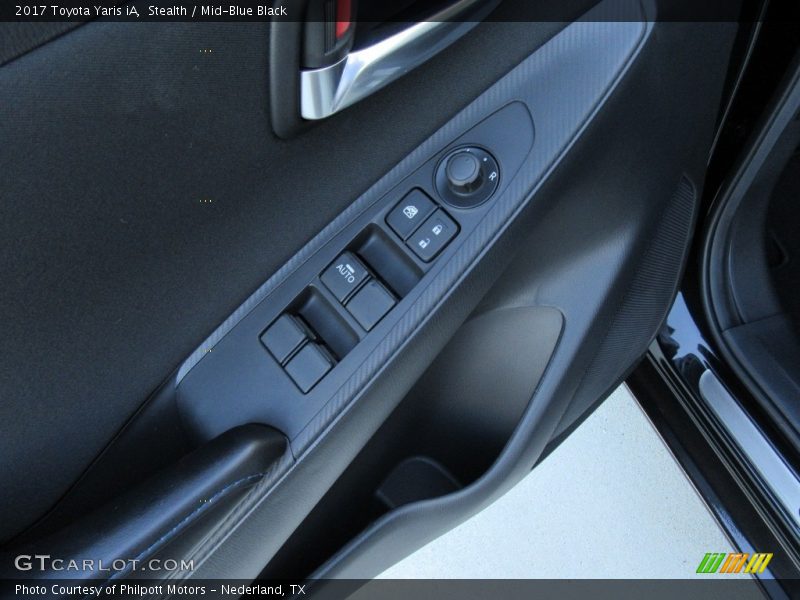 Stealth / Mid-Blue Black 2017 Toyota Yaris iA