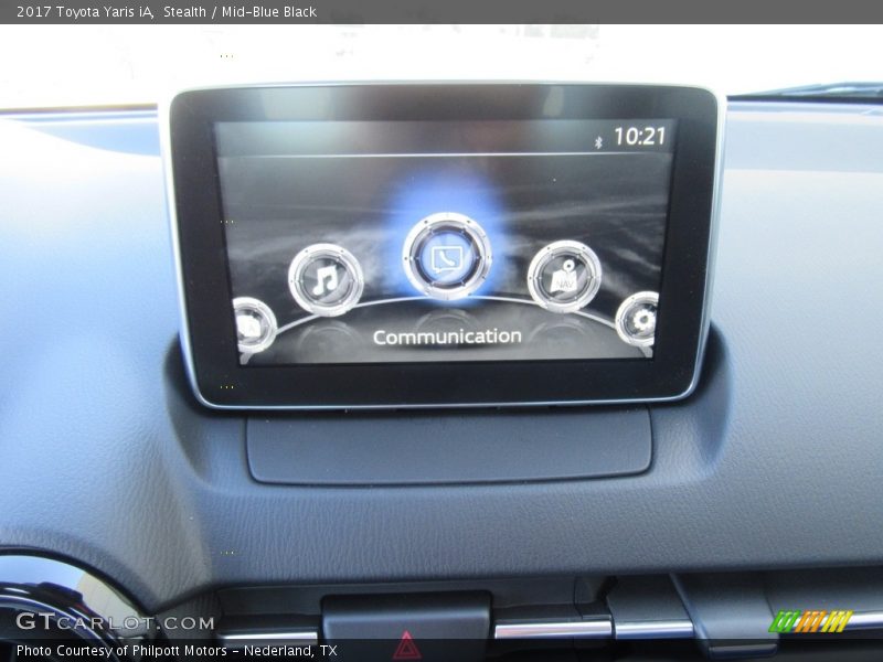 Stealth / Mid-Blue Black 2017 Toyota Yaris iA