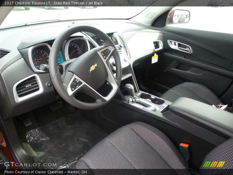 Siren Red Tintcoat / Jet Black 2017 Chevrolet Equinox LT