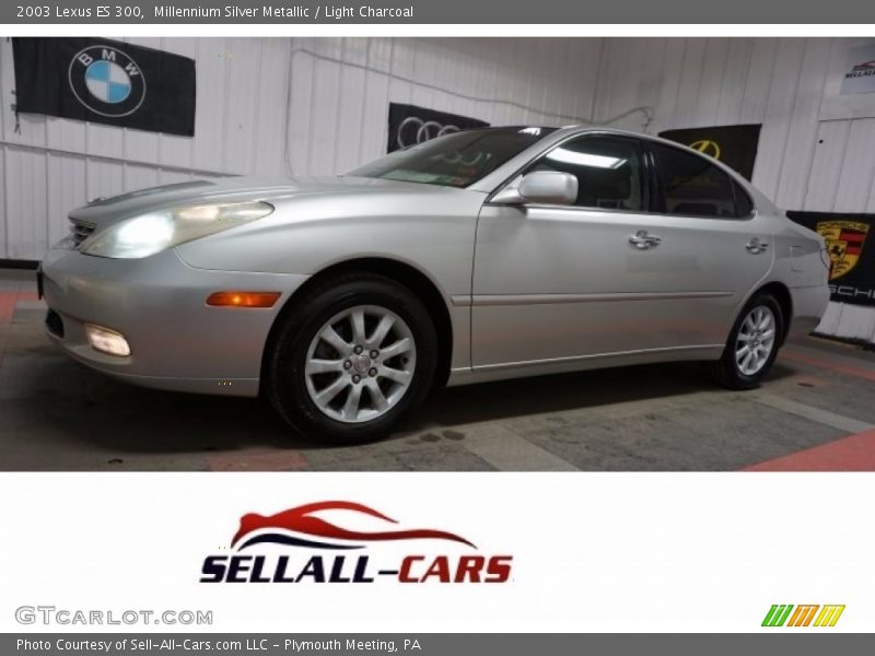 Millennium Silver Metallic / Light Charcoal 2003 Lexus ES 300