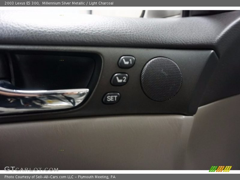 Millennium Silver Metallic / Light Charcoal 2003 Lexus ES 300