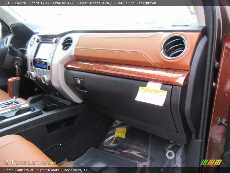 Dashboard of 2017 Tundra 1794 CrewMax 4x4