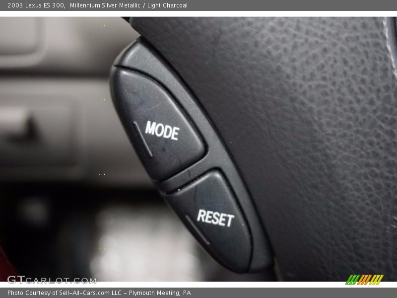 Millennium Silver Metallic / Light Charcoal 2003 Lexus ES 300
