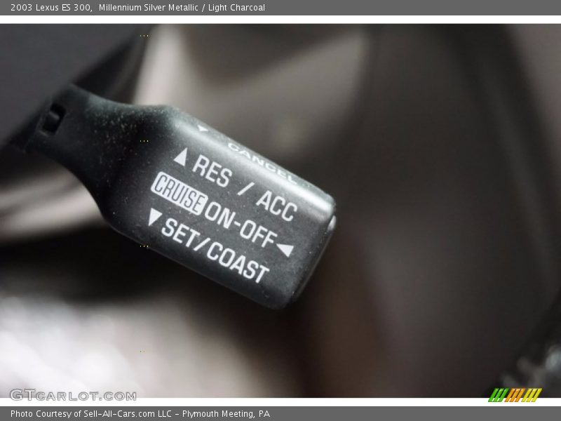 Millennium Silver Metallic / Light Charcoal 2003 Lexus ES 300