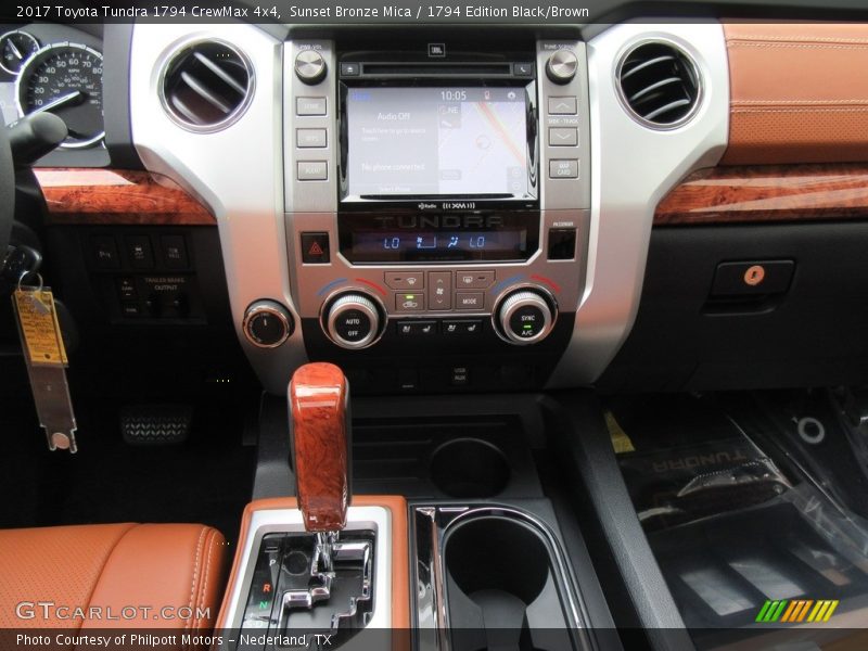 Dashboard of 2017 Tundra 1794 CrewMax 4x4