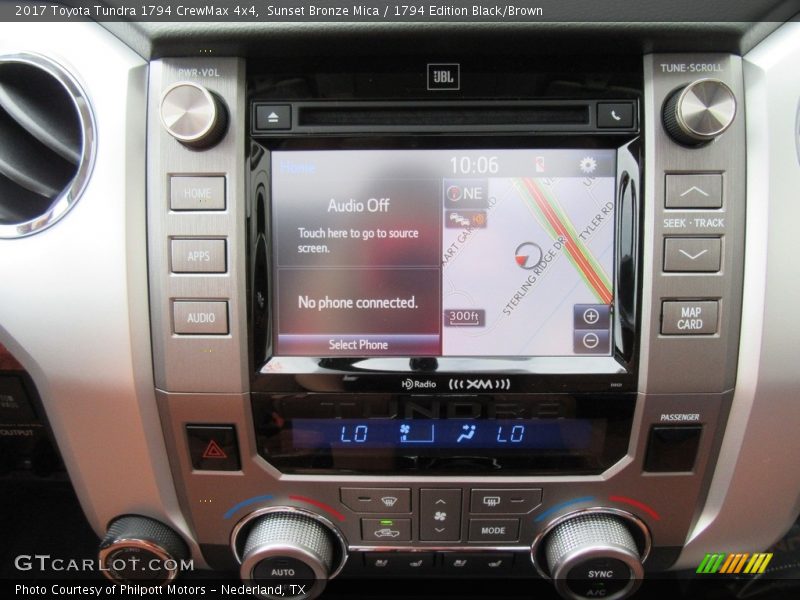 Navigation of 2017 Tundra 1794 CrewMax 4x4
