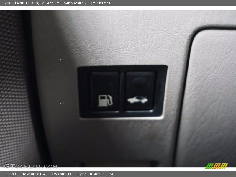 Millennium Silver Metallic / Light Charcoal 2003 Lexus ES 300