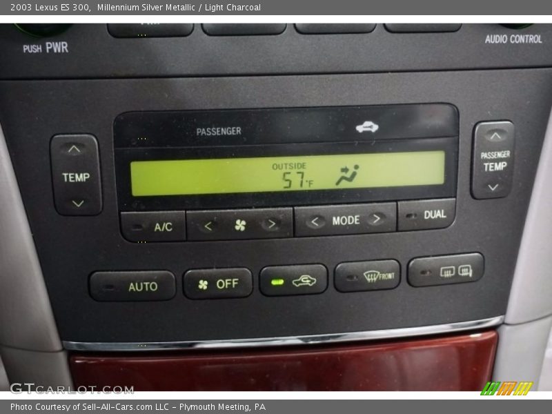 Millennium Silver Metallic / Light Charcoal 2003 Lexus ES 300