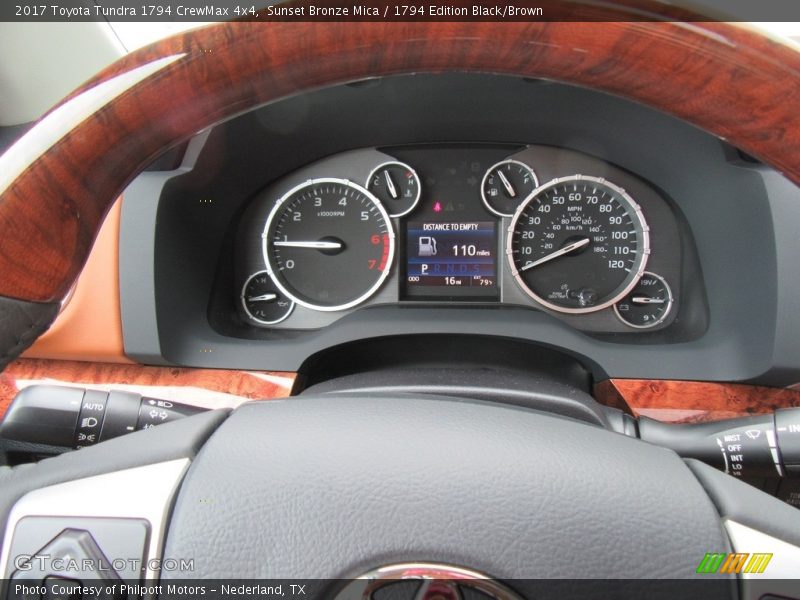  2017 Tundra 1794 CrewMax 4x4 1794 CrewMax 4x4 Gauges