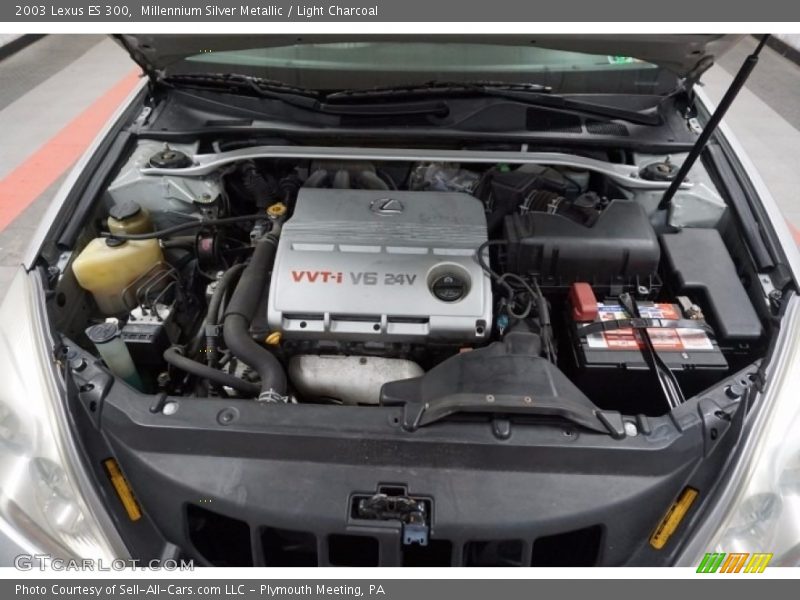 Millennium Silver Metallic / Light Charcoal 2003 Lexus ES 300