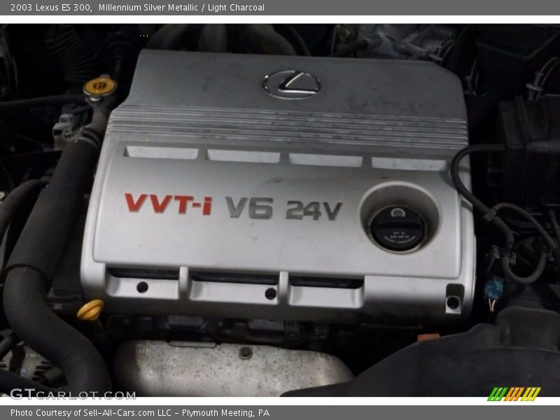 Millennium Silver Metallic / Light Charcoal 2003 Lexus ES 300