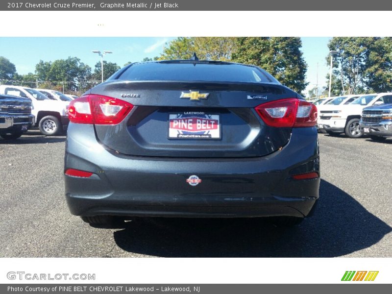 Graphite Metallic / Jet Black 2017 Chevrolet Cruze Premier