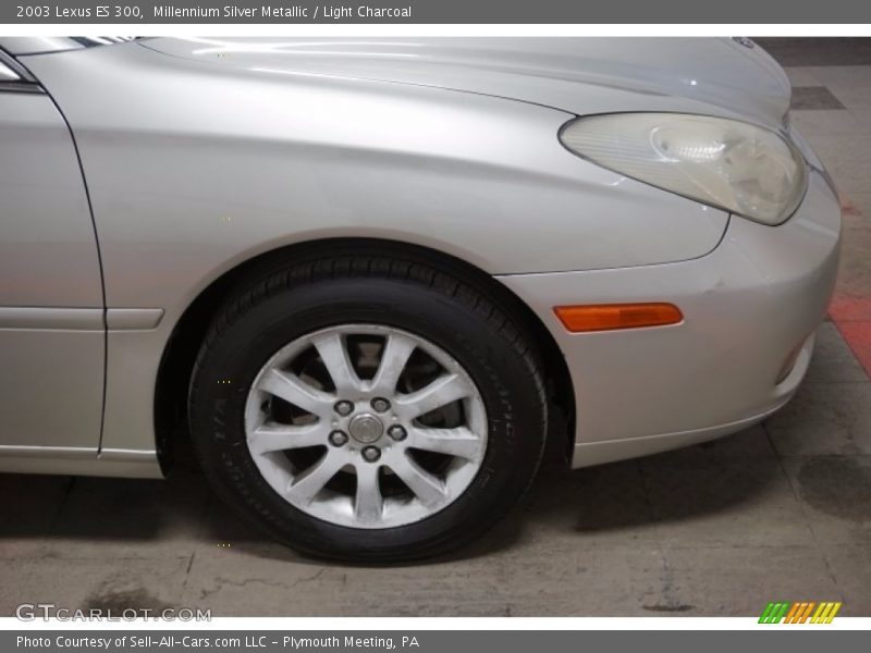 Millennium Silver Metallic / Light Charcoal 2003 Lexus ES 300