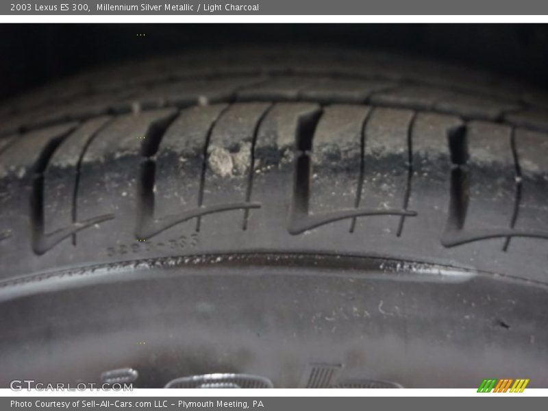 Millennium Silver Metallic / Light Charcoal 2003 Lexus ES 300