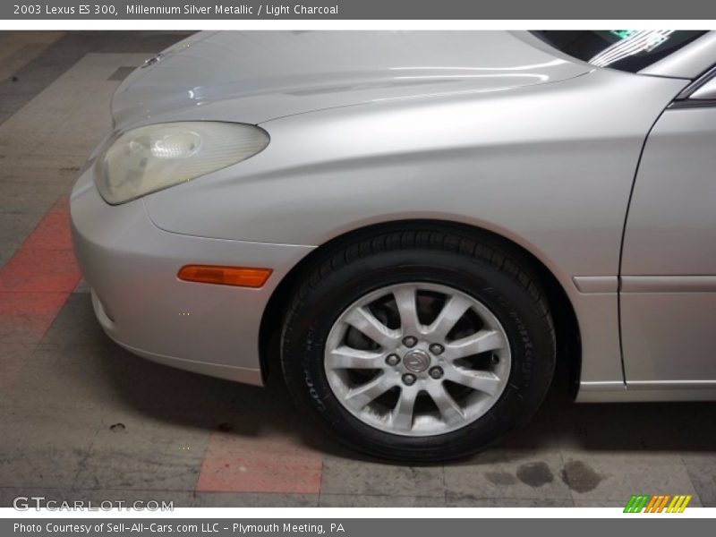 Millennium Silver Metallic / Light Charcoal 2003 Lexus ES 300