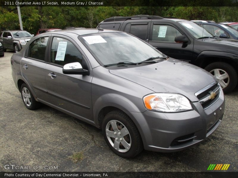 Medium Gray / Charcoal 2011 Chevrolet Aveo LT Sedan