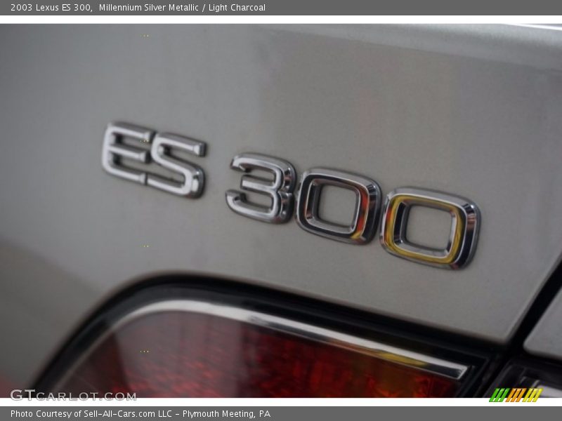 Millennium Silver Metallic / Light Charcoal 2003 Lexus ES 300