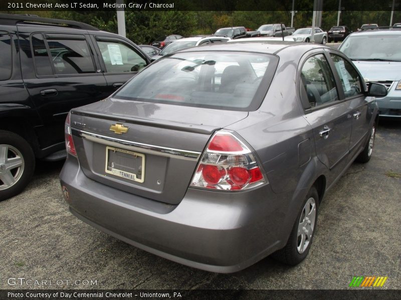 Medium Gray / Charcoal 2011 Chevrolet Aveo LT Sedan