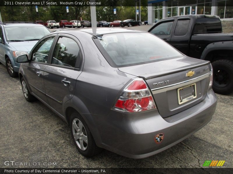 Medium Gray / Charcoal 2011 Chevrolet Aveo LT Sedan