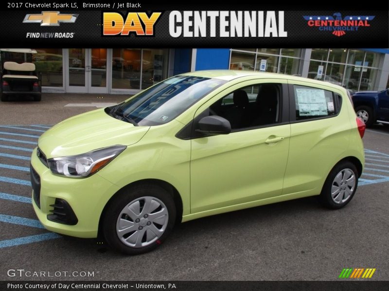 Brimstone / Jet Black 2017 Chevrolet Spark LS