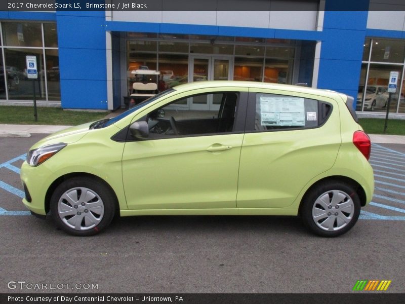Brimstone / Jet Black 2017 Chevrolet Spark LS