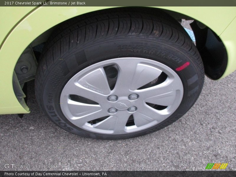 Brimstone / Jet Black 2017 Chevrolet Spark LS