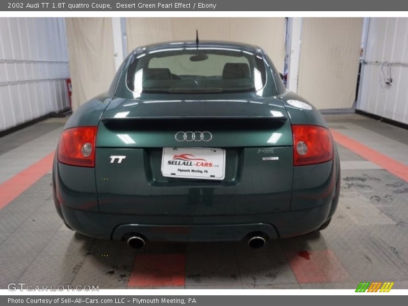 Desert Green Pearl Effect / Ebony 2002 Audi TT 1.8T quattro Coupe