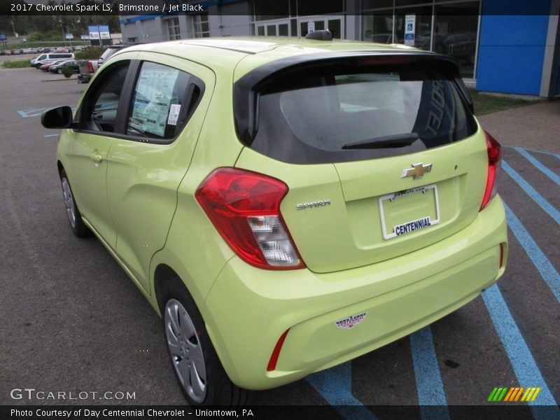 Brimstone / Jet Black 2017 Chevrolet Spark LS