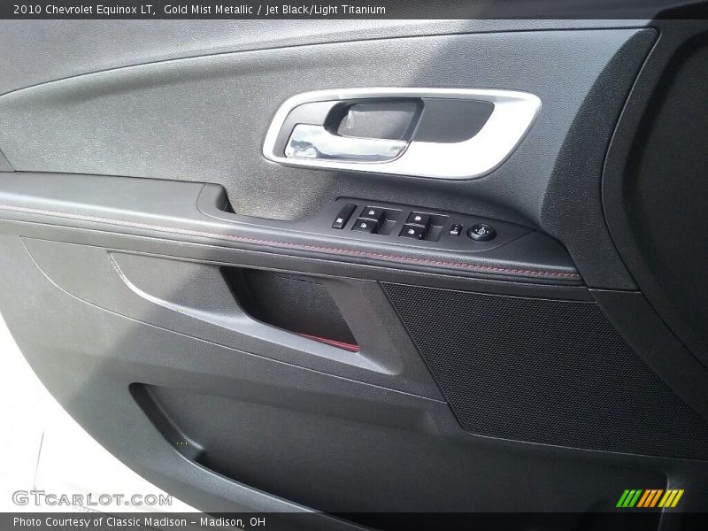 Gold Mist Metallic / Jet Black/Light Titanium 2010 Chevrolet Equinox LT