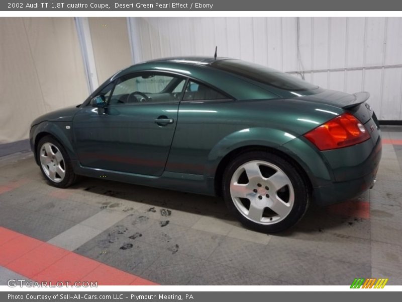 Desert Green Pearl Effect / Ebony 2002 Audi TT 1.8T quattro Coupe
