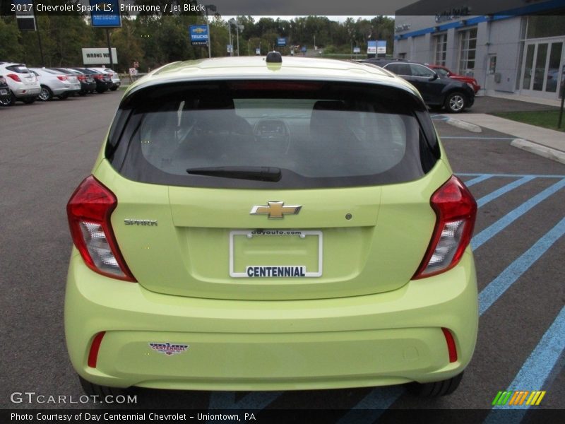 Brimstone / Jet Black 2017 Chevrolet Spark LS