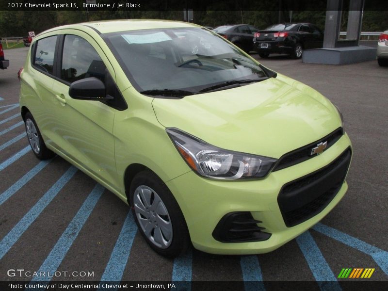 Brimstone / Jet Black 2017 Chevrolet Spark LS