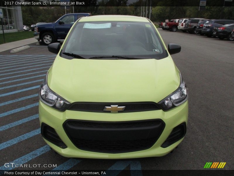 Brimstone / Jet Black 2017 Chevrolet Spark LS