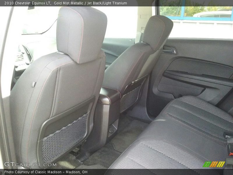 Gold Mist Metallic / Jet Black/Light Titanium 2010 Chevrolet Equinox LT