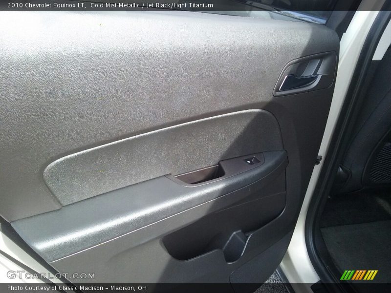 Gold Mist Metallic / Jet Black/Light Titanium 2010 Chevrolet Equinox LT