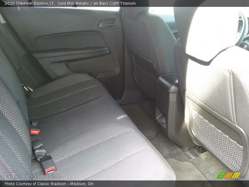 Gold Mist Metallic / Jet Black/Light Titanium 2010 Chevrolet Equinox LT