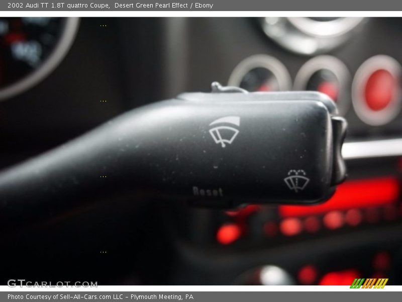 Desert Green Pearl Effect / Ebony 2002 Audi TT 1.8T quattro Coupe