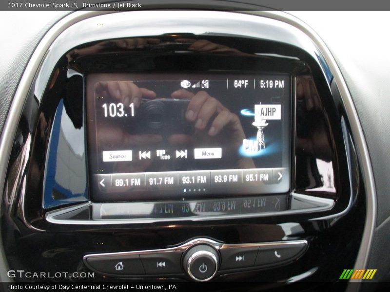 Brimstone / Jet Black 2017 Chevrolet Spark LS