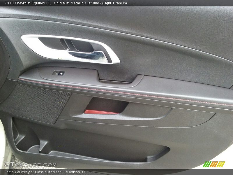Gold Mist Metallic / Jet Black/Light Titanium 2010 Chevrolet Equinox LT