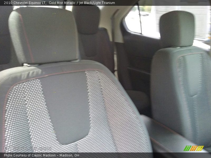 Gold Mist Metallic / Jet Black/Light Titanium 2010 Chevrolet Equinox LT